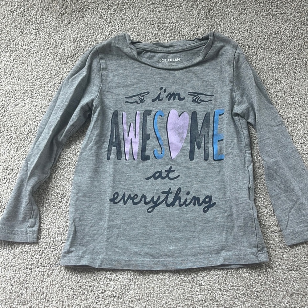 Joe Fresh long sleeve t shirt